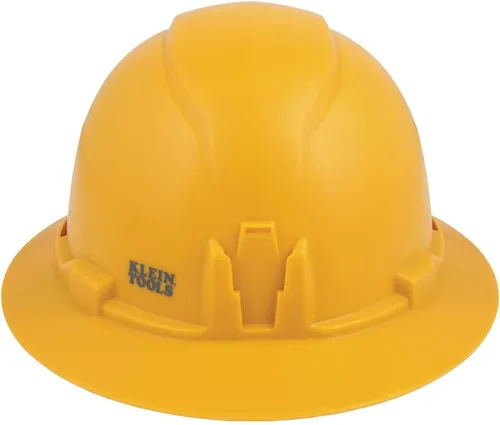 Miniatura 9 de Klein Tools Sombrero duro, estilo de ala completa sin ventilación, acolchado, auto-absorbente y resistente al olor