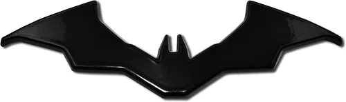 Miniatura 10 de Emblema cromado Batman (3D Bat) para auto Cromo Clásico (3.25")