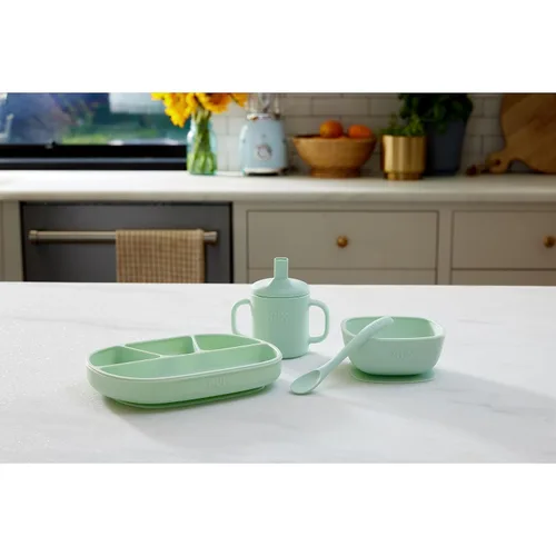 Miniatura 7 de NUK Vaso de silicona para bebé, fácil de agarrar y beber, apto para lavavajillas, sin BPA, paquete de 1 Verde
