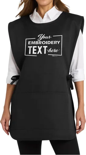 TEEAMORE Delantal de zapatero bordado personalizado unisex con bolsillos para la limpieza de pintura impermeable personalizado delantal logotipo de