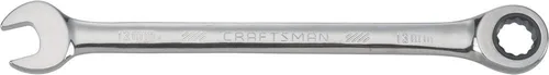 CRAFTSMAN Llave de trinquete métrica, 13mm, 72 dientes, 12 puntas (CMMT42571)