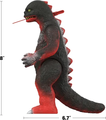 Miniatura 6 de Super7 ¡ULTIMATES! Toho Shogun Godzilla (Rojo Vintage) - Figura de acción de Toho Godzilla de 7" con accesorios, coleccionables de películas