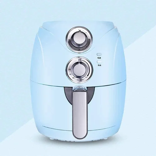 Miniatura 10 de 2.5L Air Fryer Household Oil-free, Timer & Temperature Control, Oil-Free, Non Stick Fry Basket, Dishwasher Safe Parts(Black)