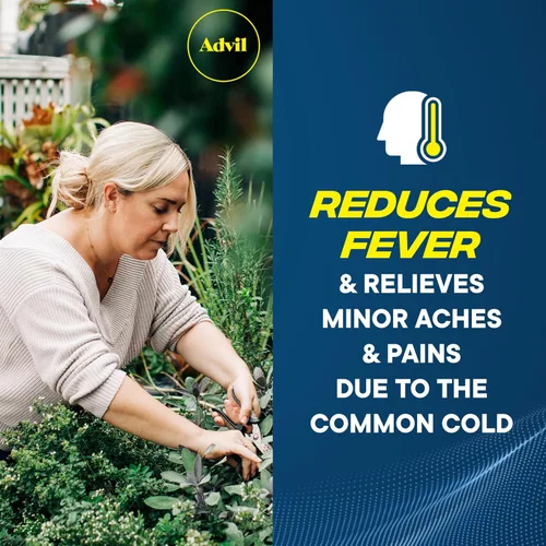 Miniatura 6 de Advil Liqui-Gels - Analgésico y reductor de fiebre, medicamento para el dolor para adultos con ibuprofeno 200 mg para dolor de cabeza, dolor