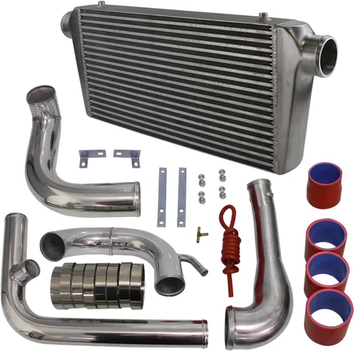 Miniatura 11 de Kit de intercooler para Nissan Skyline GT-R R32 HCR32 HNR32 RB20DET; R33 ECR33 GTS RB25DET; R34 ER34 GTT RB25DET, 1989-2001 Bolt On