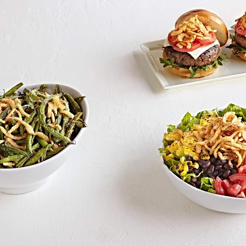Miniatura 6 de Cebollas frescas gourmet crocantes de Fresh Gourmet 24 onzas Bajo en carbohidratos Snack crujiente y aderezo para ensaladas