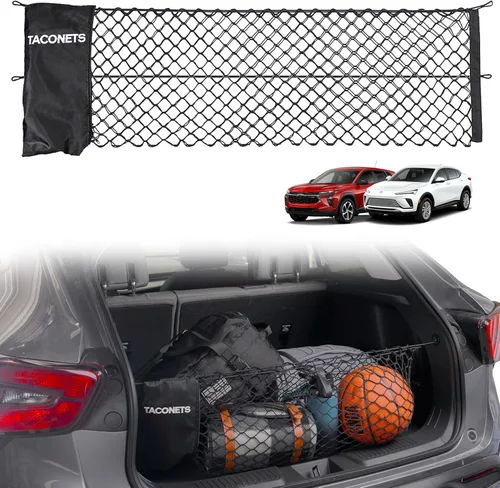 Miniatura 9 de Red de carga sobre de TacoNets para Toyota 4Runner - Compatible con 2010-2024 con 2ª fila - Bungee de 5 mm mejorado - Bolsa de almacenamiento