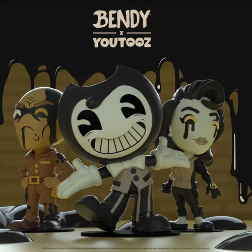 Miniatura 7 de Youtooz Bendy - Figura de vinilo de 4.3 pulgadas, con licencia oficial Bendy coleccionable de Bendy and the Dark Revival Colección Bendy y The Dark