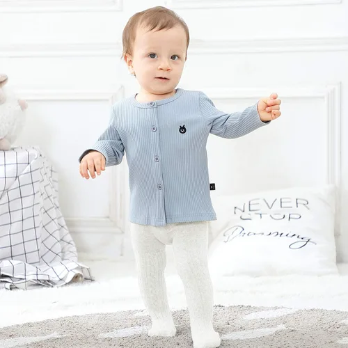 Miniatura 3 de Leotardos Zando suaves para niño, mallas sin costuras, de punto para bebé, cálidos, leotardos para recién nacido
