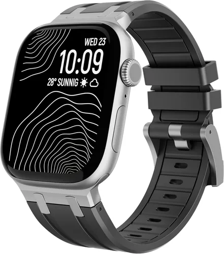 Miniatura 12 de Raycarrey AP - Correas deportivas de lujo para Apple Watch Band Ultra 3/2/1 1.929 in 1.811 in 1.772 in 1.732 in 1.654 in 1.614 in 1.575 in 1.496 in