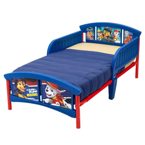 Miniatura 9 de Delta Children Cama para niños pequeños de plástico, Nick Jr. PAW Patrol y Cama para niños pequeños de plástico, Disney/Pixar Cars
