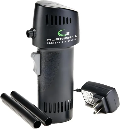 Canless Air System ESD Safe O2 Hurricane, plumero de aire recargable, limpiador inalámbrico de más de 220 MPH para habitaciones limpias, alternativa