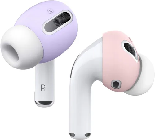Miniatura 10 de elago 2 pares de fundas para AirPods Pro para las orejas diseñadas para Apple AirPods Pro, funda de silicona antideslizante, sin polvo