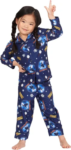 Miniatura 4 de The Polar Express - Conjunto de pijama para niños pequeños con botones al frente