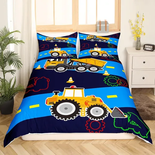 Miniatura 14 de Erosebridal Juego de ropa de cama de faro, tamaño individual, funda de edredón náutica de gaviota, funda de edredón con estampado de paisaje marino
