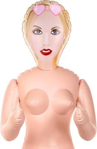 Miniatura 12 de Liliful Muñeca Hinchable de 59 Pulgadas, Figura de Tamaño Real Graciosa, Ideal para Regalo de Broma en Despedidas de Soltero, Accesorios