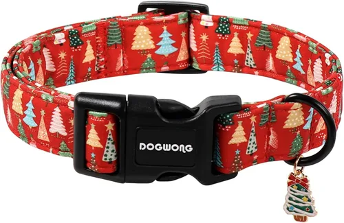 Miniatura 21 de DOGWONG Collar de Perro de Halloween, Collar de Perro de Halloween Rosa Ajustable Suave Lindo Collar de Fantasma Niña para Mascotas Perros Lindos