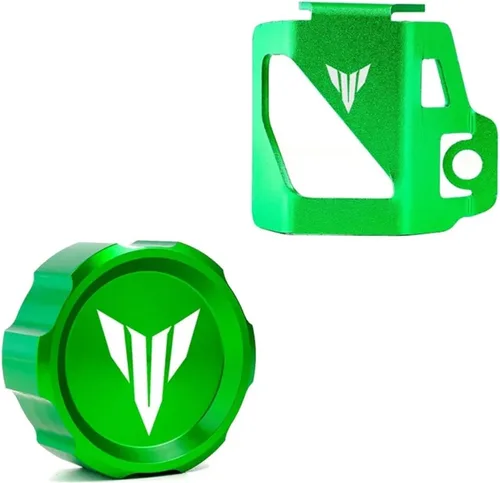 Miniatura 19 de LeosHi Compatible with MT07 MT09 MT03 MT10 MT25 MT 07 09 10 FZ07 FZ09 Motorcycle Rear Tank Cover Guard Protection Brake Fluid Reservoir Cap