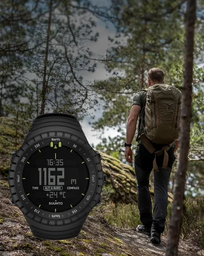Miniatura 5 de SUUNTO Core - Reloj deportivo clásico de aventura al aire libre con altímetro, barómetro y brújula, pantalla de amanecer y atardecer doble, alarma