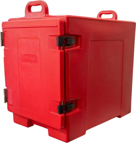 Miniatura 15 de Carlisle FoodService Products Transportador de Bandejas de Alimentos Aislado y Calentador, Carga Frontal con Asas, Capacidad para 5 Bandejas Negro