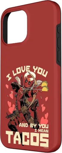 Miniatura 42 de Marvel Deadpool I Love You and by You I Mean Tacos - Carcasa para iPhone 17