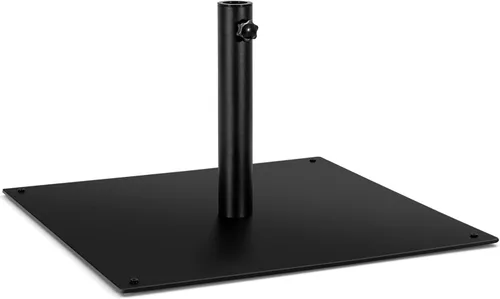 Miniatura 11 de HAPPYGRILL Base de sombrilla de patio de 20 pulgadas, soporte cuadrado de 35 libras para sombrilla de mercado al aire libre con 4 almohadillas