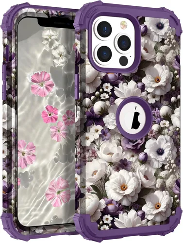 Miniatura 132 de Hocase Funda para iPhone SE 2022/2020, resistente a prueba de golpes, de plástico duro+goma de silicona, funda protectora híbrida para iPhone SE