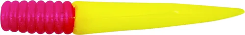 Miniatura 61 de Bobby Garland Slab Slay'R Señuelo de pesca de plástico suave para crappie, equipo de pesca y accesorios, 2 pulgadas, Chartreuse Silver Chartreuse