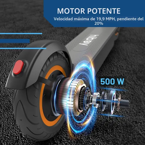 Miniatura 4 de Hiboy S2/S2 MAX Electric Scooter, 350/500W Motor, 8.5/10" Tires, 17/40.4 Miles Range E Scooter, 19 Mph Folding Commuter Electric Scooter for Adults