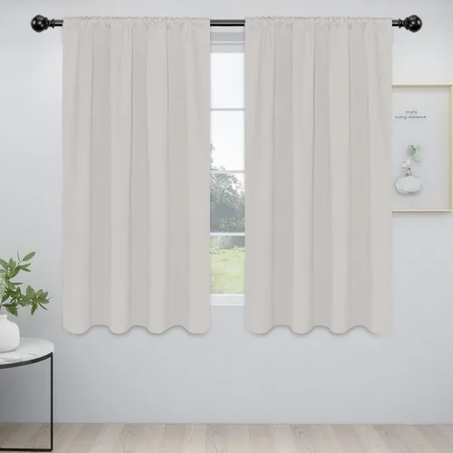 Miniatura 109 de Easy-Going - Cortinas opacas con bolsillo para varilla para el dormitorio, cortinas para ventanas que oscurecen la habitación o la sala de estar