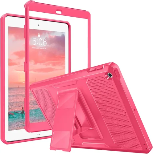 Miniatura 23 de MoKo Funda Compatible con iPad 9.7 de 2018/2017 6ª/5ª Generación - [Resistente] Funda Híbrida Protectora de Cuerpo Completo a Prueba de Golpes