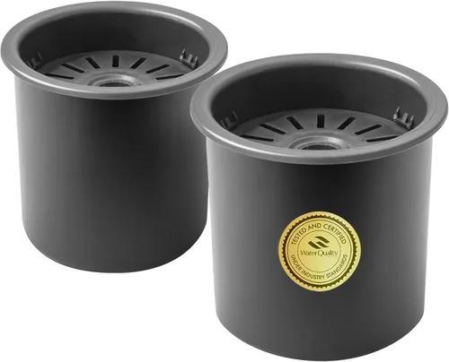 Bluevua Filtros de remineralización de doble paquete, juego de un año para RO100ROPOT-LITE, alcalinos para filtro de ósmosis inversa, remineralizar