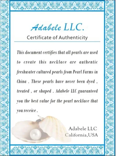 Miniatura 6 de Adabele 2 hebras de cuentas sueltas redondas de patata natural real cultivadas de agua dulce blancas de 7 a 0.315 in para fabricación de joyas