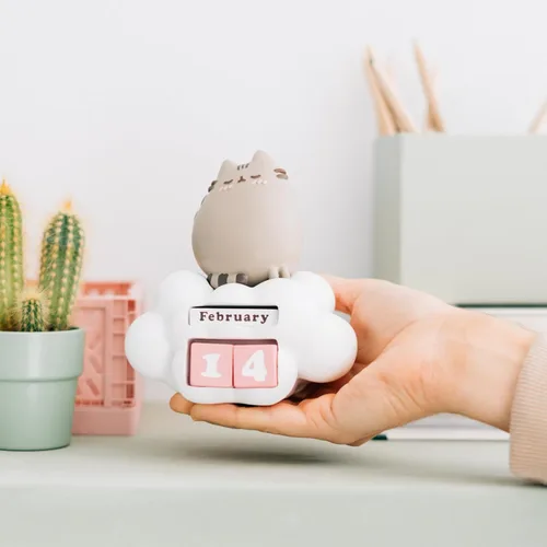 Miniatura 7 de Calendario oficial de Pusheen Merchandising de Pusheen Regalos de Pusheen Figura de Pusheen Cosas Kawaii Peluche de Pusheen