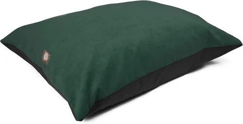Miniatura 49 de Majestic Pet Cama rectangular para perros tamaño mediano, lavable, cama antideslizante y cómoda para mascotas, cama para jaula para perros, almohada