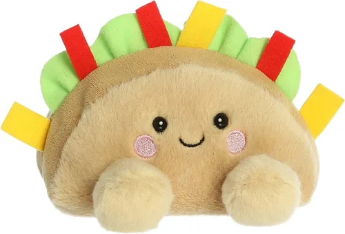 Miniatura 3 de Aurora® Adorable Palm Pals™ Fiesta Taco™ Animal de Peluche - Divertido Peluche Coleccionable para Niños y Coleccionistas Adultos - Perfecto