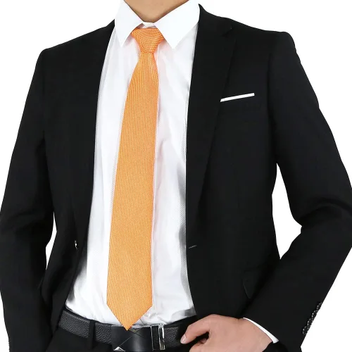 Miniatura 123 de WeiShang Lote de 6 corbatas clásicas de seda para hombre, corbatas tejidas jacquard
