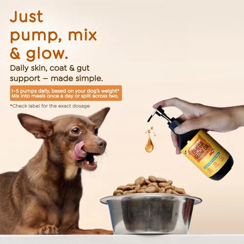 Miniatura 6 de Aceite Omega-3-6-9 para perros, con sabor natural y sin olor a pescado, 8.5 onzas líquidas, alternativa al aceite de pescado a base de salmón, 52%