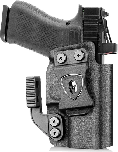 Miniatura 10 de WARRIORLAND IWB Funda Kydex con corte de garra y óptica, ajuste seleccionado para S&W Bodyguard 2.0, Hellcat Pro, Glock 17/19 Gen 3-5 y 19X / 43X
