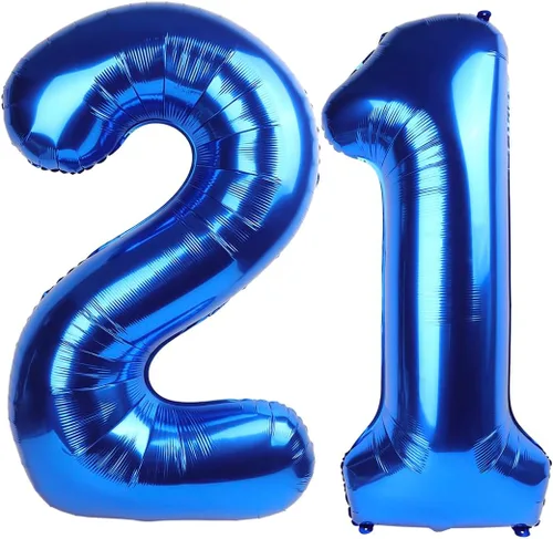 Miniatura 164 de Globo de cumpleaños número 4 dorado de 40 pulgadas, globos gigantes del número cuatro 14 24 34 40 44 2024, globos grandes de lámina de mylar para Oro