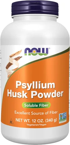 Miniatura 9 de NOW Foods Suplementos, polvo de cáscara de psyllium, proyecto verificado sin OMG, fibra soluble, 24 onzas