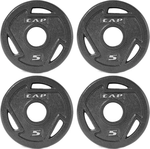 CAP Barbell Placa de peso olímpica de 2 pulgadas | Múltiples opciones