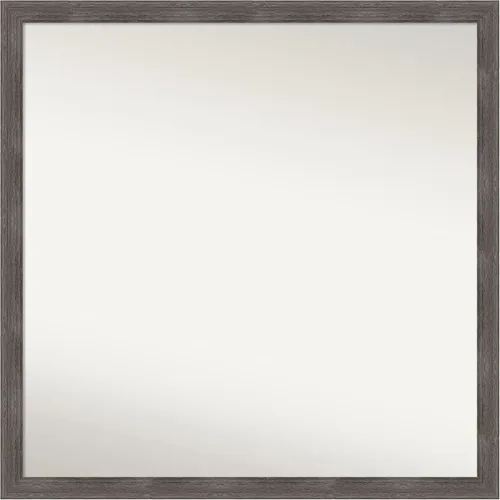 Miniatura 138 de Amanti Art Espejo personalizado, espejo de baño gris plomo a rayas, espejo de pared o espejo de tocador de baño sobre el fregadero