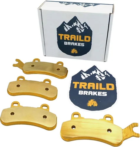 Miniatura 8 de Traild Juego de pastillas de freno de latón para Can-Am Defender de 3 plazas (asiento de una sola fila) HD7 HD8 HD9 HD10 2016-2024