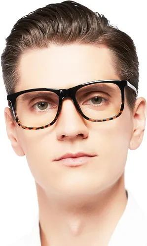 Miniatura 7 de AEZUNI Gafas de lectura extra grandes 1.0 cuadrados de gran tamaño para hombres lectores 1.00 1.25 1.50 1.75 2.00 2.25 2.50 2.75 3.00 3.50 4.00 5.00