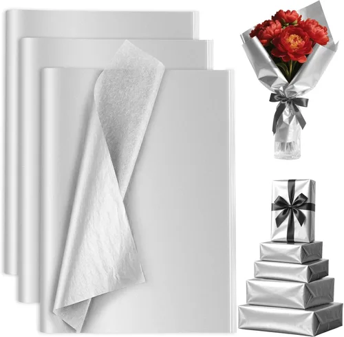 Miniatura 7 de PLULON 60 hojas de papel de seda rosa de San Valentín a granel, para bolsas de regalo, hojas de papel de seda para el hogar, cocina, manualidades