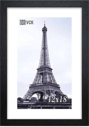 Miniatura 64 de VCK Marco de fotos de 24 x 36 pulgadas, exclusivo marco de póster grande negro para pared, galería en casa, oficina, 1 paquete