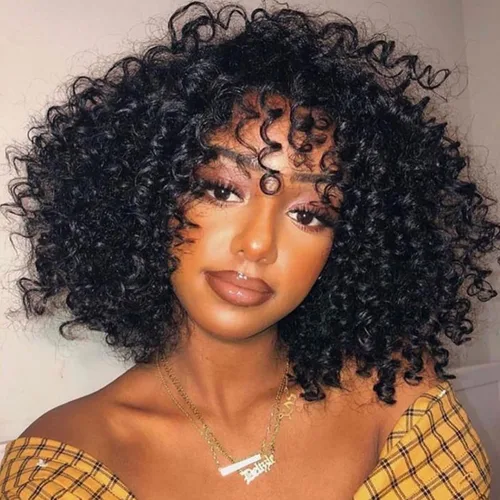 7 paquetes de cabello rizado de ganchillo GoGo de 6 pulgadas, pelo corto, para mujeres, rizos de playa, trenzas de ganchillo de torsión profunda,