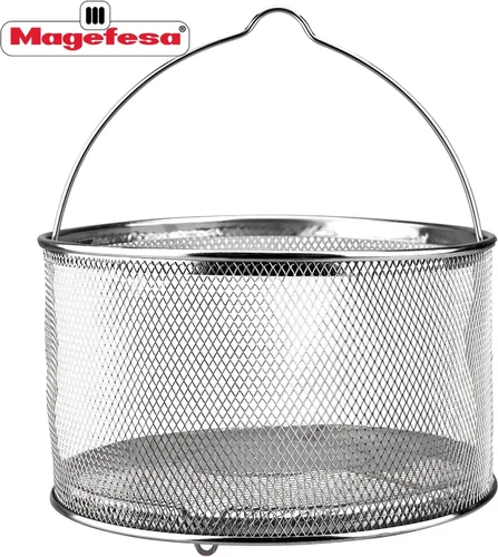 Miniatura 6 de MAGEFESA IDEAL - Juego de utensilios de cocina de 11 piezas: 2 ollas, 2 cacerolas, 2 mini sartenes, 2 sartenes, colador de malla, acero inoxidable