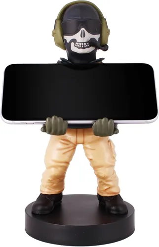 Miniatura 5 de Power Up Factory Exquisite Gaming: Call of Duty: Teniente Simon "Ghost" Riley - Soporte original para teléfono móvil y controlador